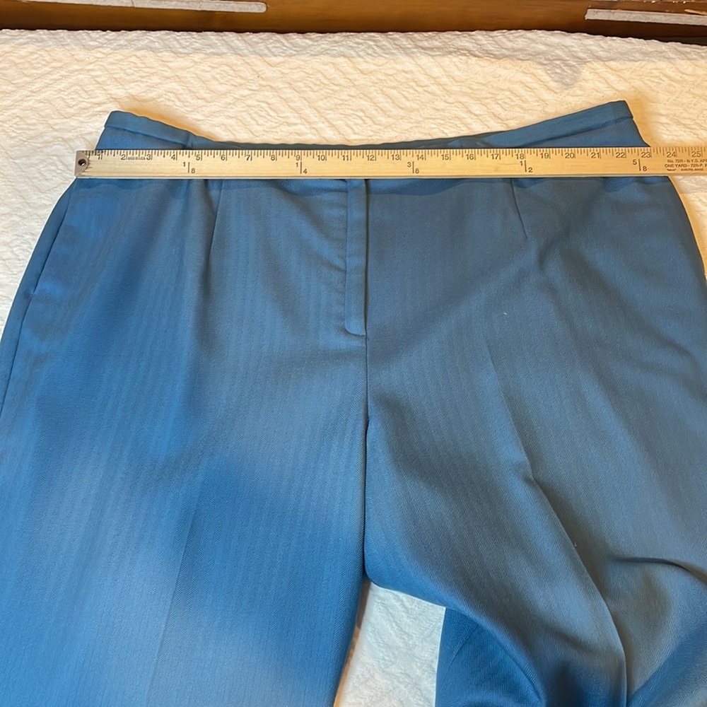 Pendleton 100% Virgin Wool 22w Plus Size Blue Sui… - image 7